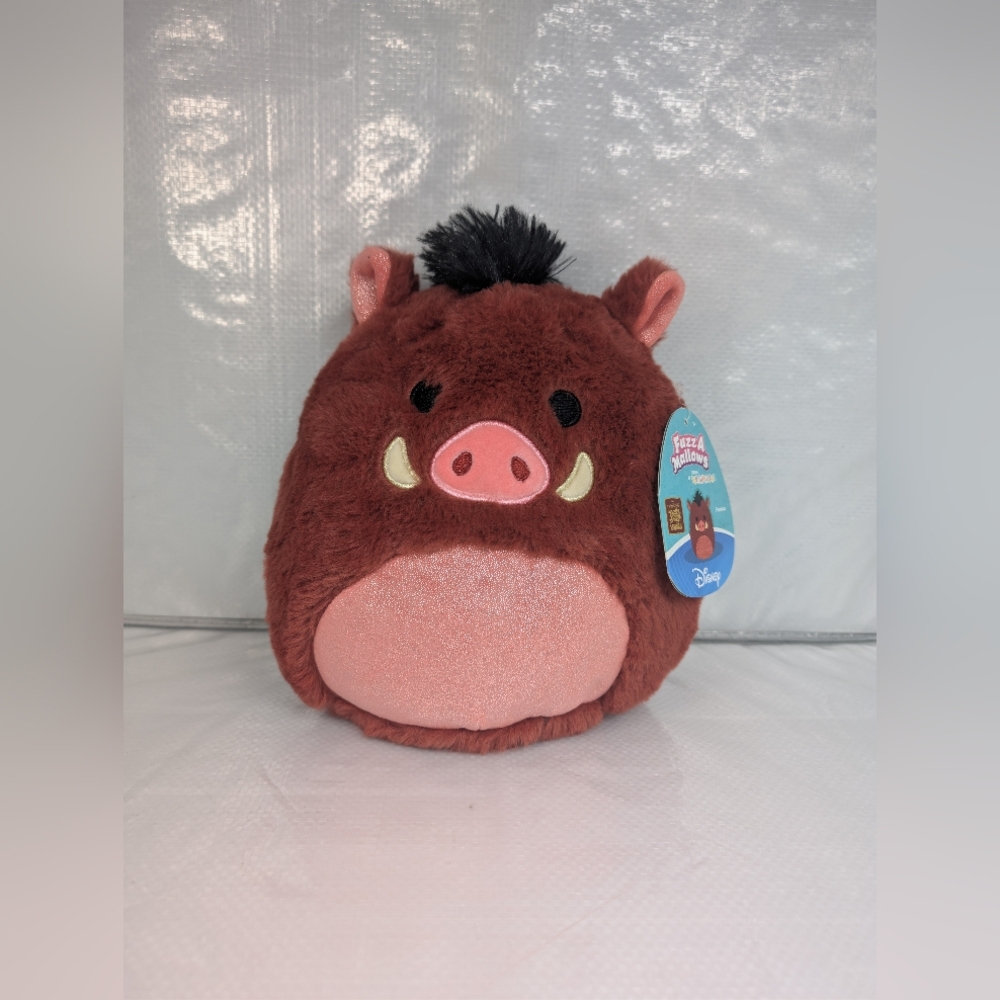 FuzzAMallows Squishmallows Lion King 30 Years Anniversary Pumbaa NWT